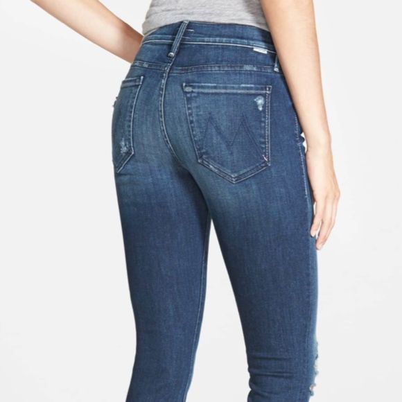 MOTHER Denim - MOTHER 'The Charmer' Mid Rise Skinny Jeans